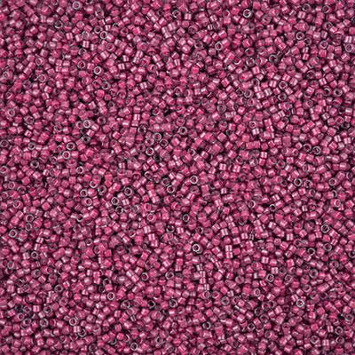 11/0 - DB2050 - Cœur-coloré jazzberry lumineuse · Miyuki Delica