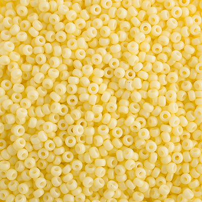 Miyuki Seed Beads 11/0 - SB4451 Opaque Lemon Silk Duracoat