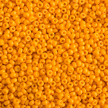 Miyuki Seed Beads 11/0 - SB4453 Opaque Yellow Marigold Duracoat