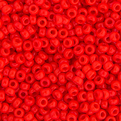 Miyuki Seed Beads 15/0 - SB0407 Opaque Red Vermillion