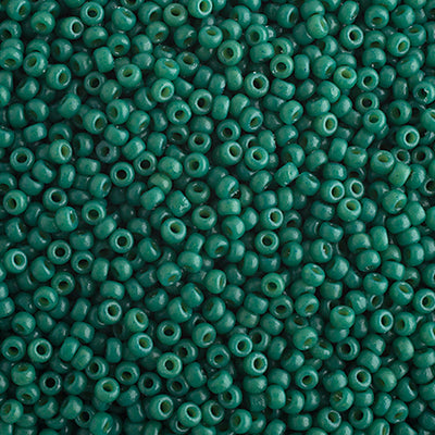 Miyuki Seed Beads 15/0 - SB4477 Opaque Duracoat Dyed Emerald Green