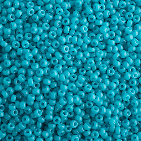Miyuki Seed Beads 15/0 - SB4480 Opaque Duracoat Dyed Turquoise Blue