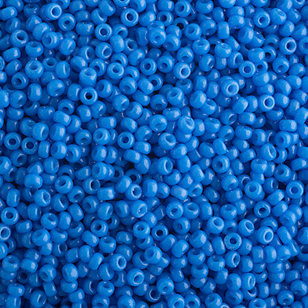 Miyuki Seed Beads 15/0 - SB4484 Opaque Duracoat Dyed Blue Cerulean