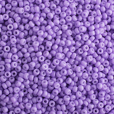 Miyuki Seed Beads 15/0 - SB4488 Opaque Duracoat Dyed Light Purple