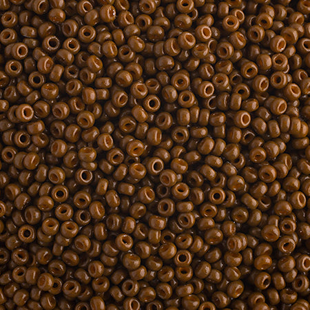 Miyuki Seed Beads 15/0 - SB4492 Opaque Sienna Duracoat