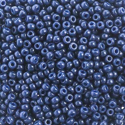 Miyuki Seed Beads 15/0 - SB4493 Opaque Navy Blue Dyed Duracoat