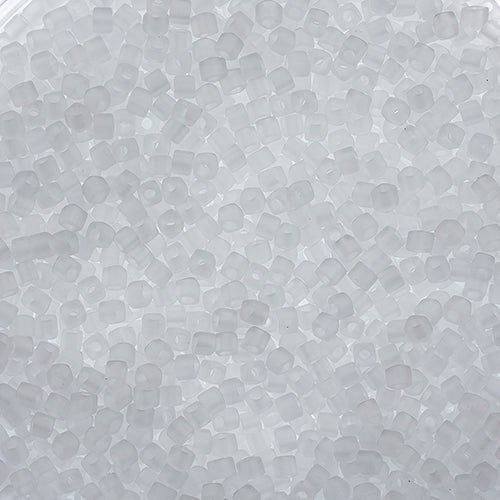 Miyuki Cube 1.8 mm - SQB0131F Cristal mat Transparent