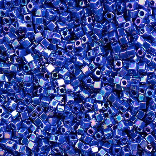 Miyuki Square Beads 1,8 mm - SQB0484 Opaque Cobalt Blue AB