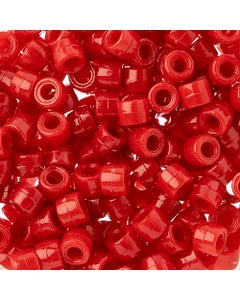 6mm - Plastic Mini Crow Beads Opaque (1000pcs)