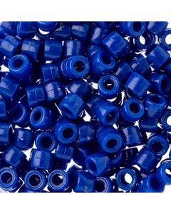 6mm - Plastic Mini Crow Beads Opaque (1000pcs)