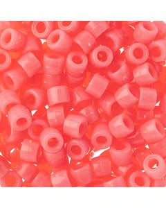 6mm - Plastic Mini Crow Beads Opaque (1000pcs)