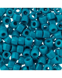 6mm - Plastic Mini Crow Beads Opaque (1000pcs)