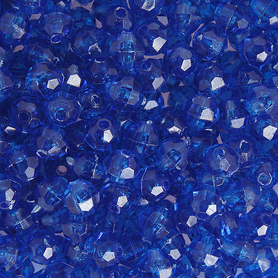 6mm - Perle à facettes en acrylique • 1000 pcs