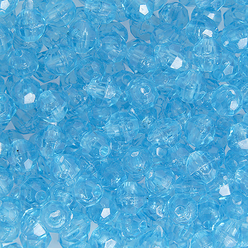 6mm - Perle à facettes en acrylique • 1000 pcs