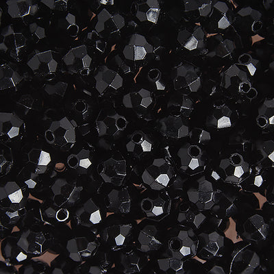 6mm - Perle à facettes en acrylique • 1000 pcs