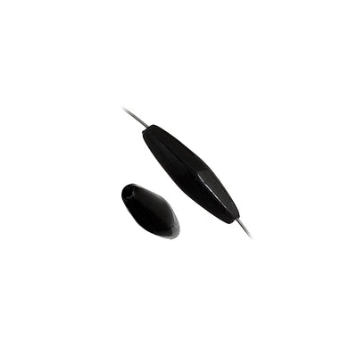 20x6 mm - Perles spaghetti de plastique opaque - 1000 un