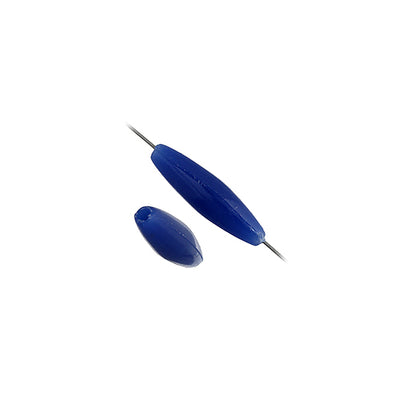 20x6 mm - Perles spaghetti de plastique opaque - 1000 un