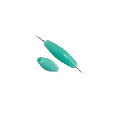 20x6 mm - Perles spaghetti de plastique opaque - 1000 un