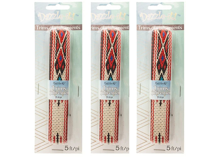 Native Colors Woven Ribbon - (0.75/19mm) 5ft