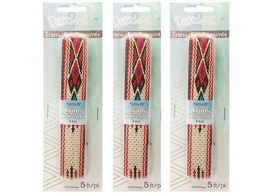 Native Colors Woven Ribbon - (0.75/19mm) 5ft