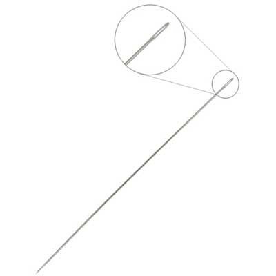 N°13 - 25 pcs - Beading needles - 0.41 mm x 54.6 mm