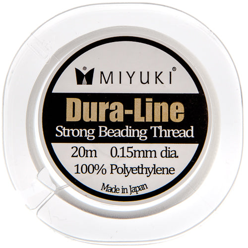 0.15 mm - Fil à perler Miyuki en polyéthylène - Dura-Line