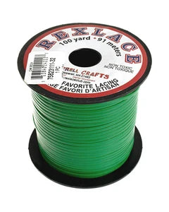 Rexlace - Flat Vinyl Lacing · 2.3mm - 100yd