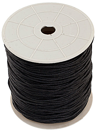 1,5mm - Black Waxed Cotton Cord · 100m