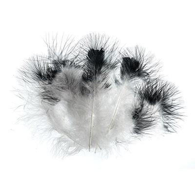 6g - Two-tone marabou feathers · Assorted colors