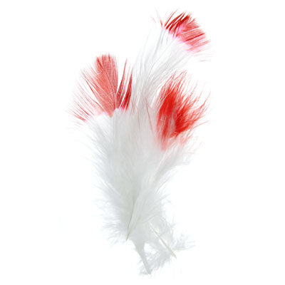 6g - Two-tone marabou feathers · Assorted colors