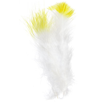 6g - Two-tone marabou feathers · Assorted colors