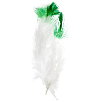 6g - Two-tone marabou feathers · Assorted colors