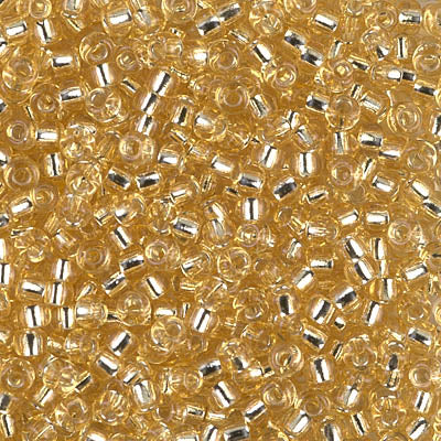 Miyuki Seed Beads 11/0 - SB0002 Crystal Ivory Silverline