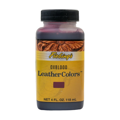 Fiebing's Permanent Alcohol-Based Leather Dye – 4 oz (118 mL)