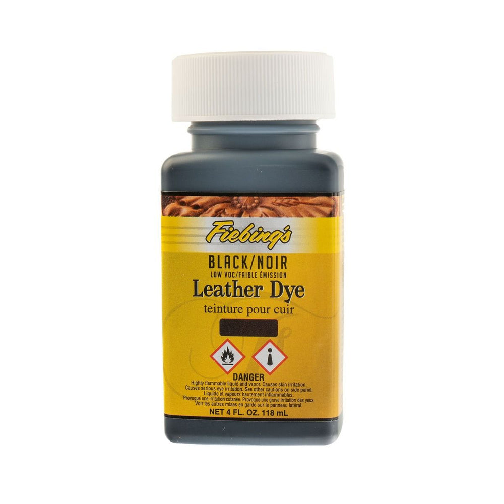 Fiebing's Permanent Alcohol-Based Leather Dye – 4 oz (118 mL)