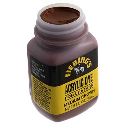 FIEBING'S - Acrylic Dye for Leather - 2oz (59ml)