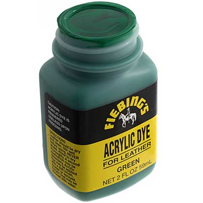 FIEBING'S - Acrylic Dye for Leather - 2oz (59ml)