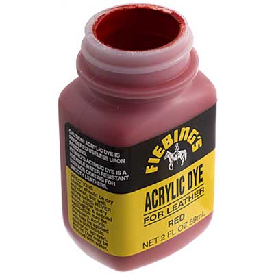 FIEBING'S - Acrylic Dye for Leather - 2oz (59ml)