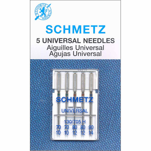 5 pcs - Universal Needles · SCHMETZ 