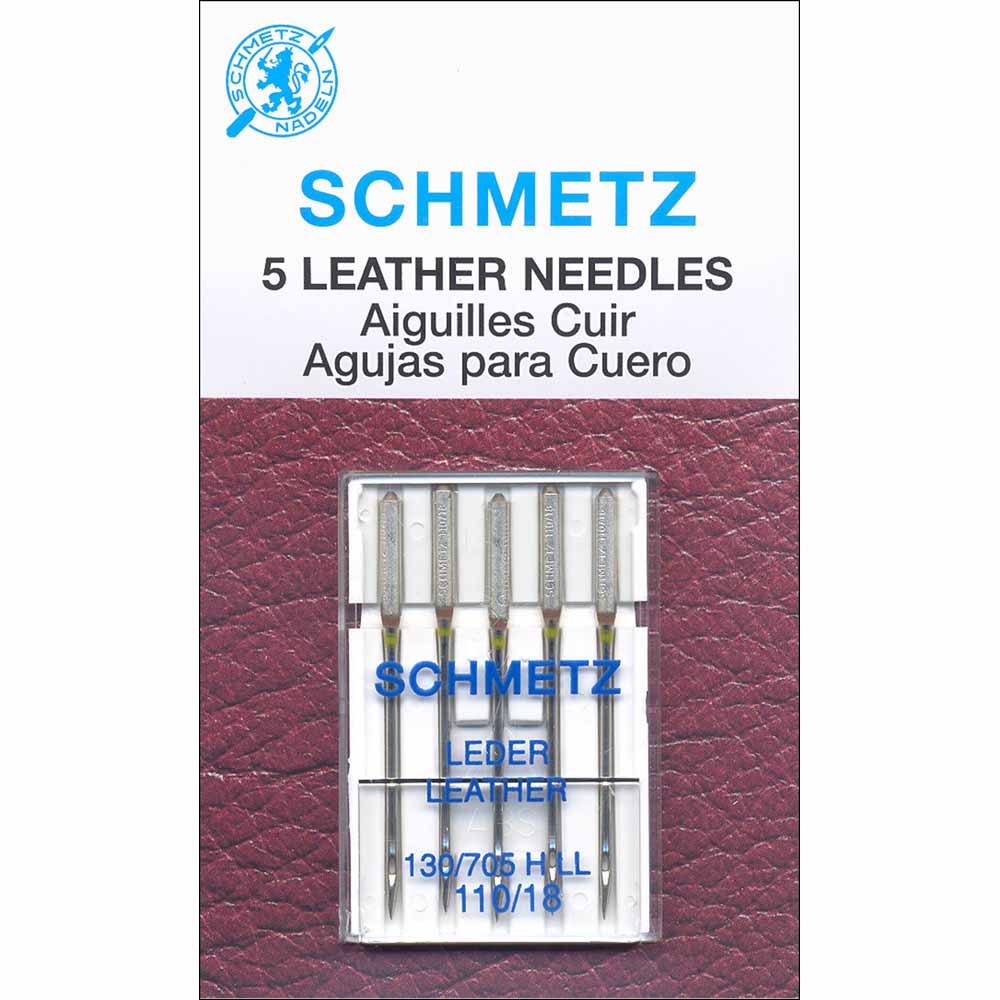 5 pcs - Leather Needles · SCHMETZ