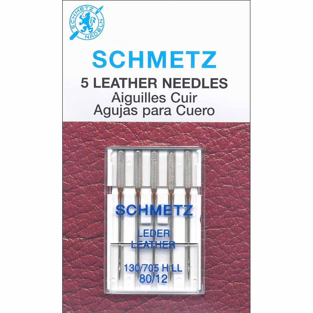 5 pcs - Leather Needles · SCHMETZ