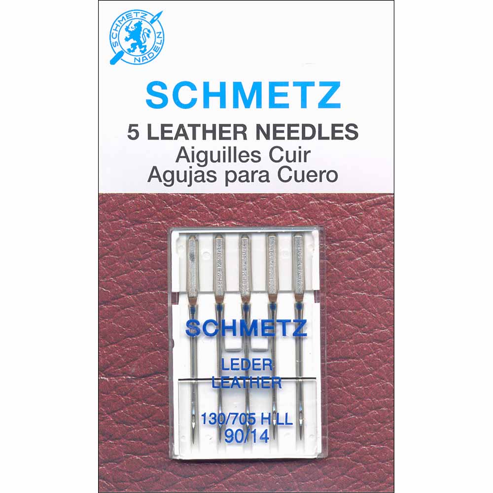 5 pcs - Leather Needles · SCHMETZ