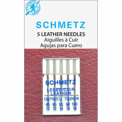 5 pcs - Leather Needles · SCHMETZ