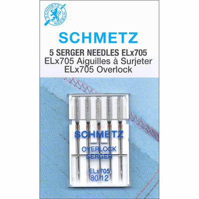 5 pcs - Aiguilles surjeteuse Elx705 · SCHMETZ