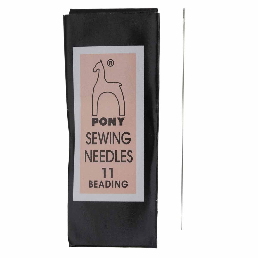 No. 11 - 25 pcs - Beading Needles · PONY · 0.42 mm x 57 mm