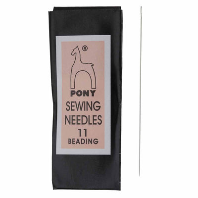 No. 11 - 25 pcs - Beading Needles · PONY · 0.42 mm x 57 mm