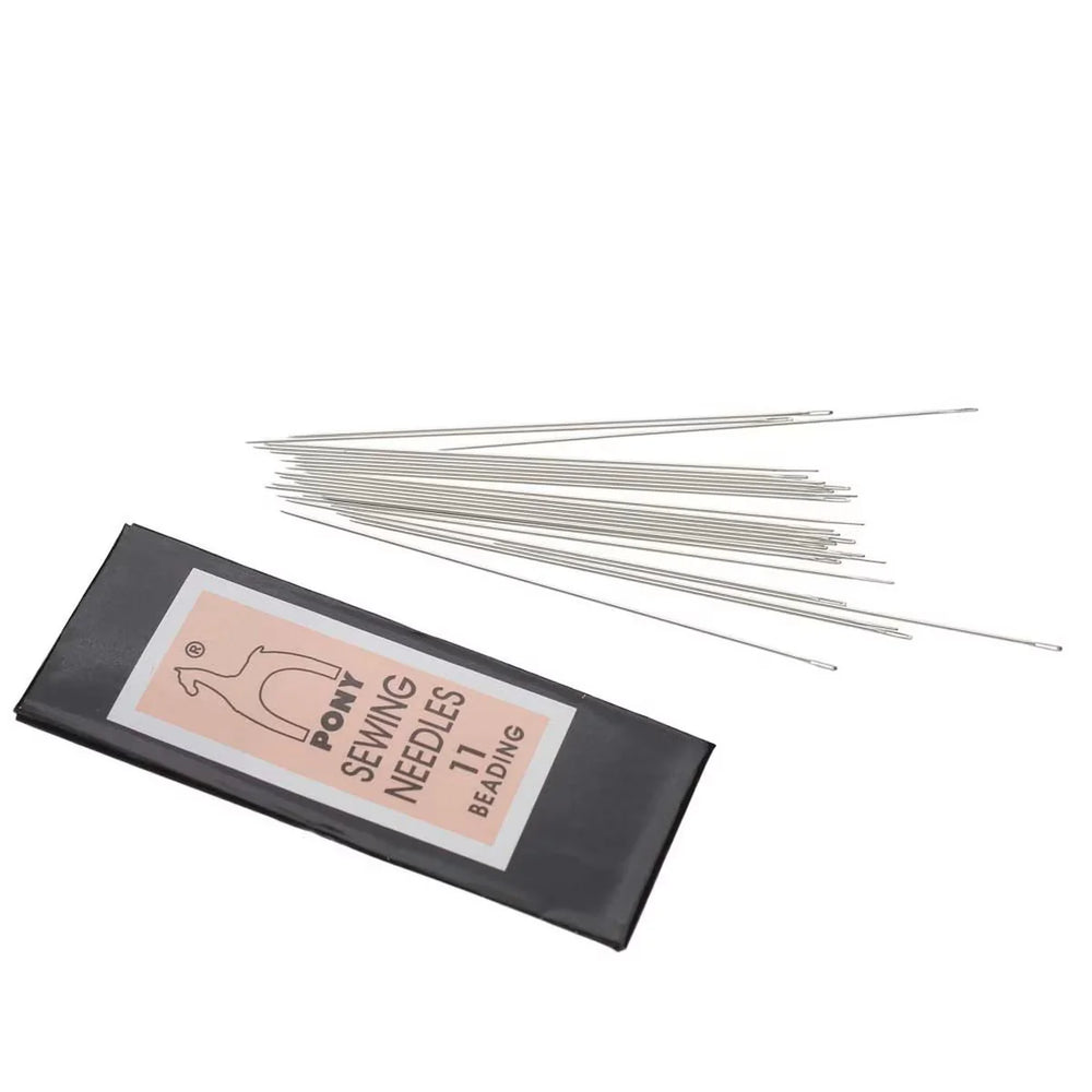 No. 11 - 25 pcs - Beading Needles · PONY · 0.42 mm x 57 mm
