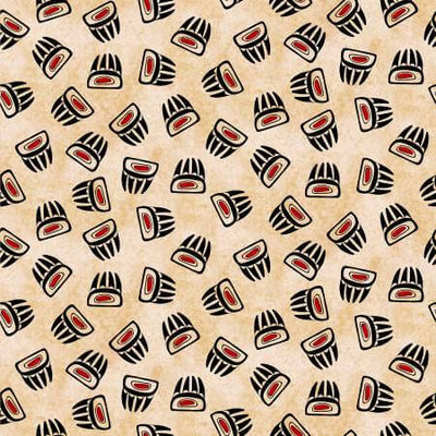 Bear Claws CD3574 - Cream 100% Cotton Designer