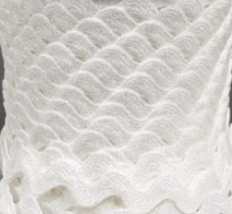 15mm - Rick Rack Braid Metallic - 100% P.V.C