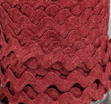 15mm - Rick Rack Braid Metallic - 100% P.V.C